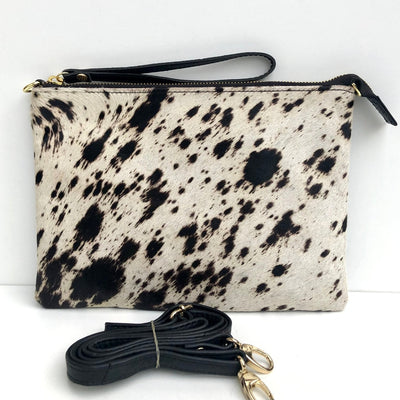 Hydestyle.London - Pony Hair Cow Leather Shoulder/ Crossbody Bag - LB601