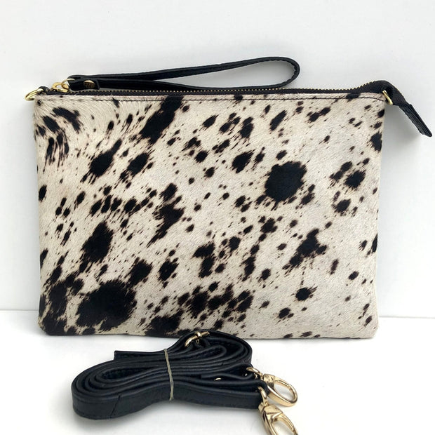 Hydestyle.London - Pony Hair Cow Leather Shoulder/ Crossbody Bag - LB601