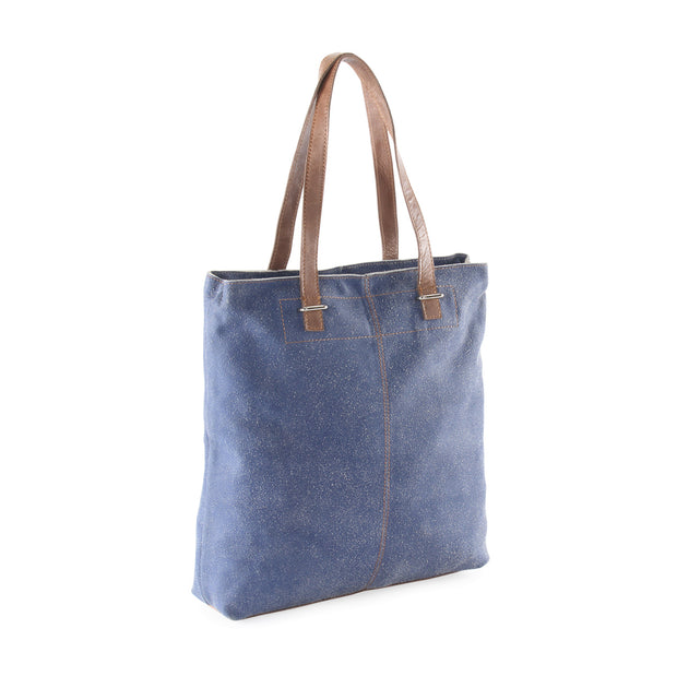 Hydestyle.London - Crackle Distressed Leather Tote/Shopper Bag - LB15