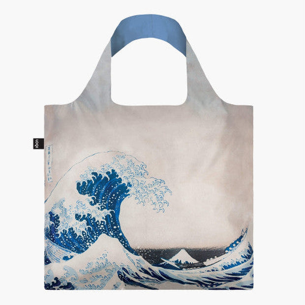 LOQI - The Great Wave Print Recycled Bag