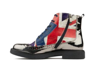 Embassy London - Hatter Ankle Boot - Jubilee Chrome