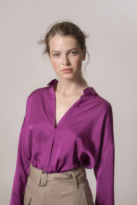 InWear - Hattie Floaty Shirt in Bright Pink