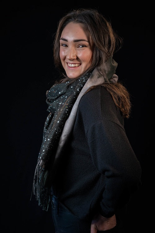 Libby Pearse Design - "Stargazing" Long Scarf