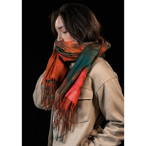 Libby Pearse Design - "Supernova" Long Scarf