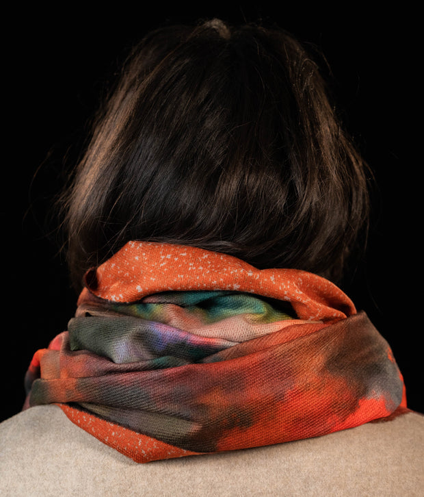 Libby Pearse Design - "Supernova" Long Scarf