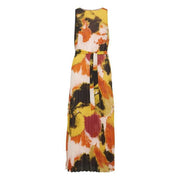 Soaked In Luxury - Millia Sleeveless Maxi Dress In Bright Watercolour Print