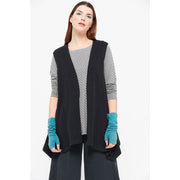 Mes Soeurs et Moi - Naming - Long Sleeveless Swing Style Cardigan