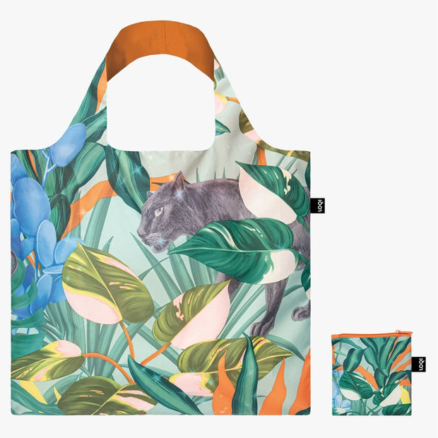 LOQI - Wild Forest Print Recycled Bag