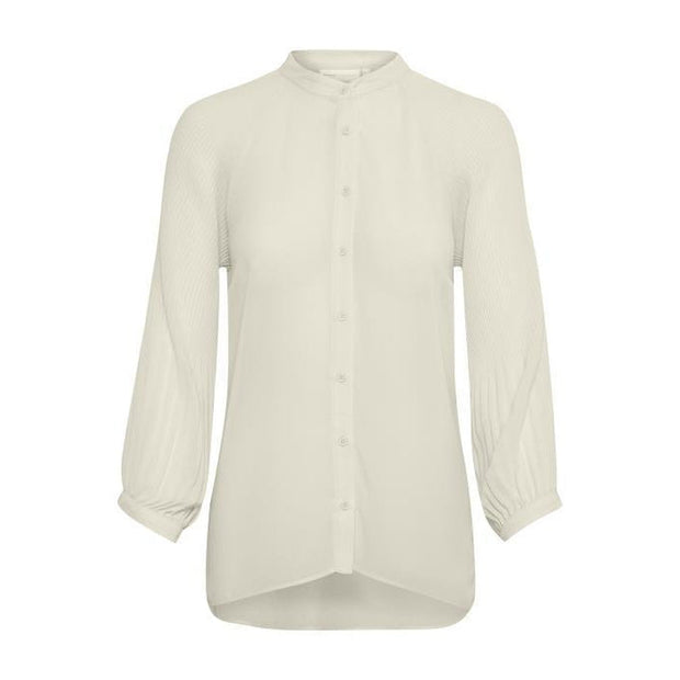 InWear - Rosie 3/4 Sleeve Blouse With Pleated Sleeves