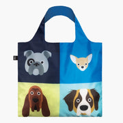 LOQI - Various Dogs Print Recycled Shopping Bag