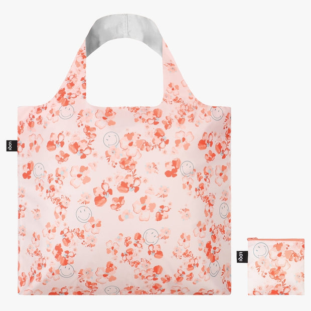 LOQI - SMILEY - Blossom Design Recycled Bag