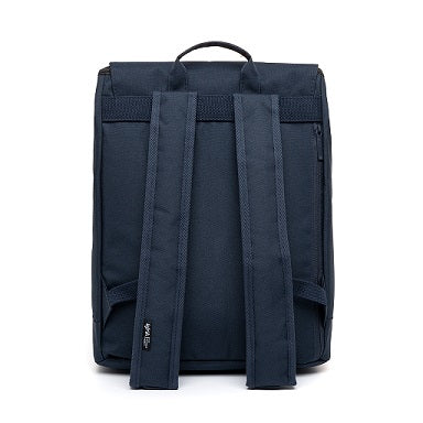 Lefrik - Scout - Metal Clasp Backpack in Navy