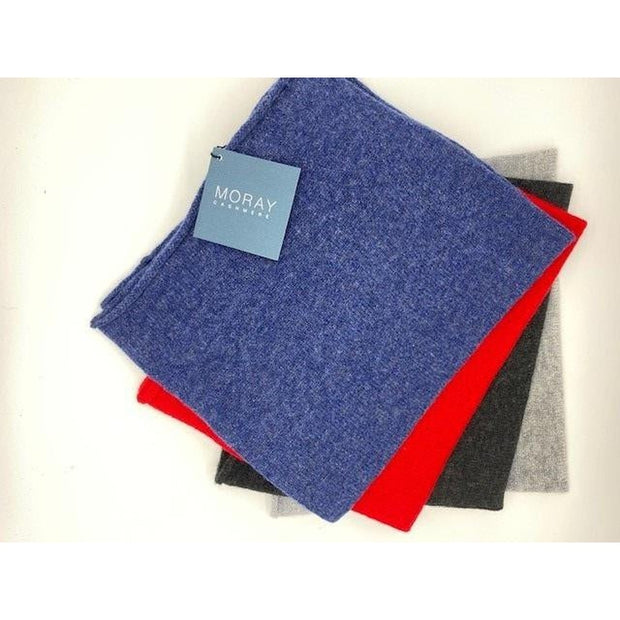 Moray Cashmere - Whitehall Cashmere Featherweight Plain Snood/Neck Warmer (4 colours)