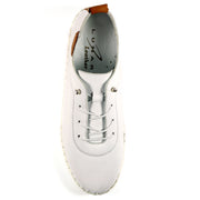 Lunar Shoes - Flamborough White Leather Shoe