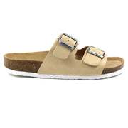 Lazy Dogz Shoes - Roco Open Toe Ladies Sandal in Beige