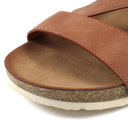 Lunar Shoes - Cluster Wedge Sandal in Tan (JLH358)