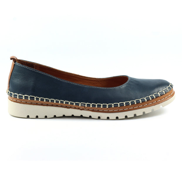 Lunar Shoes - Dove Leather Slip-On Shoe