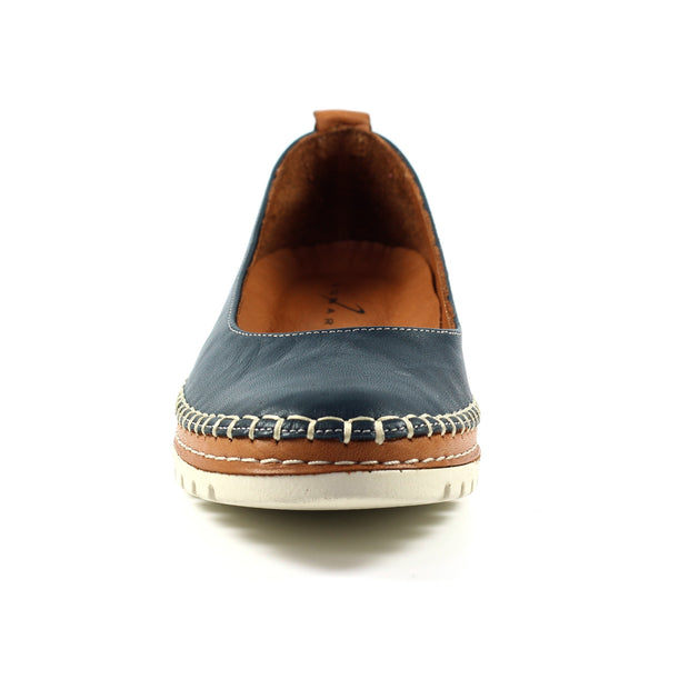 Lunar Shoes - Dove Leather Slip-On Shoe