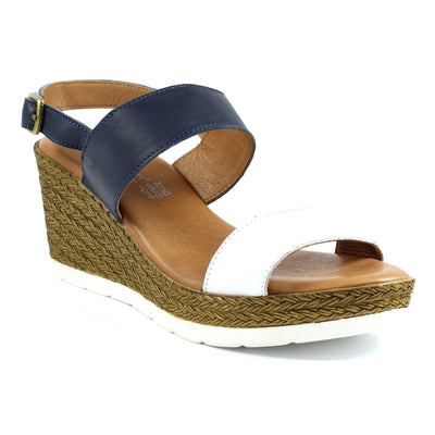 Lunar Shoes - Hamberg Leather Wedge Sandal