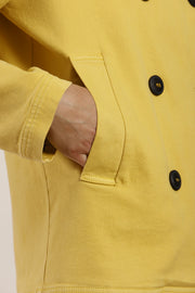 Mat De Misaine - Frial Quilted Yellow Denim Jacket