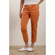 Mat De Misaine - Pimoricou - 3/4 Length Cotton Trouser in Cayenne