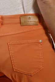 Mat De Misaine - Pimoricou - 3/4 Length Cotton Trouser in Cayenne