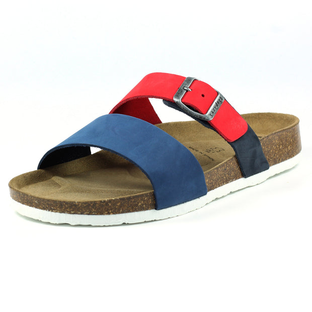 Lazy Dogz Shoes - Ruby Red Multi Strap Sandal