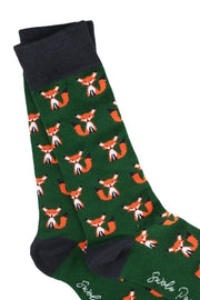 Swole Panda - Ladies Bamboo Socks - Fox Design